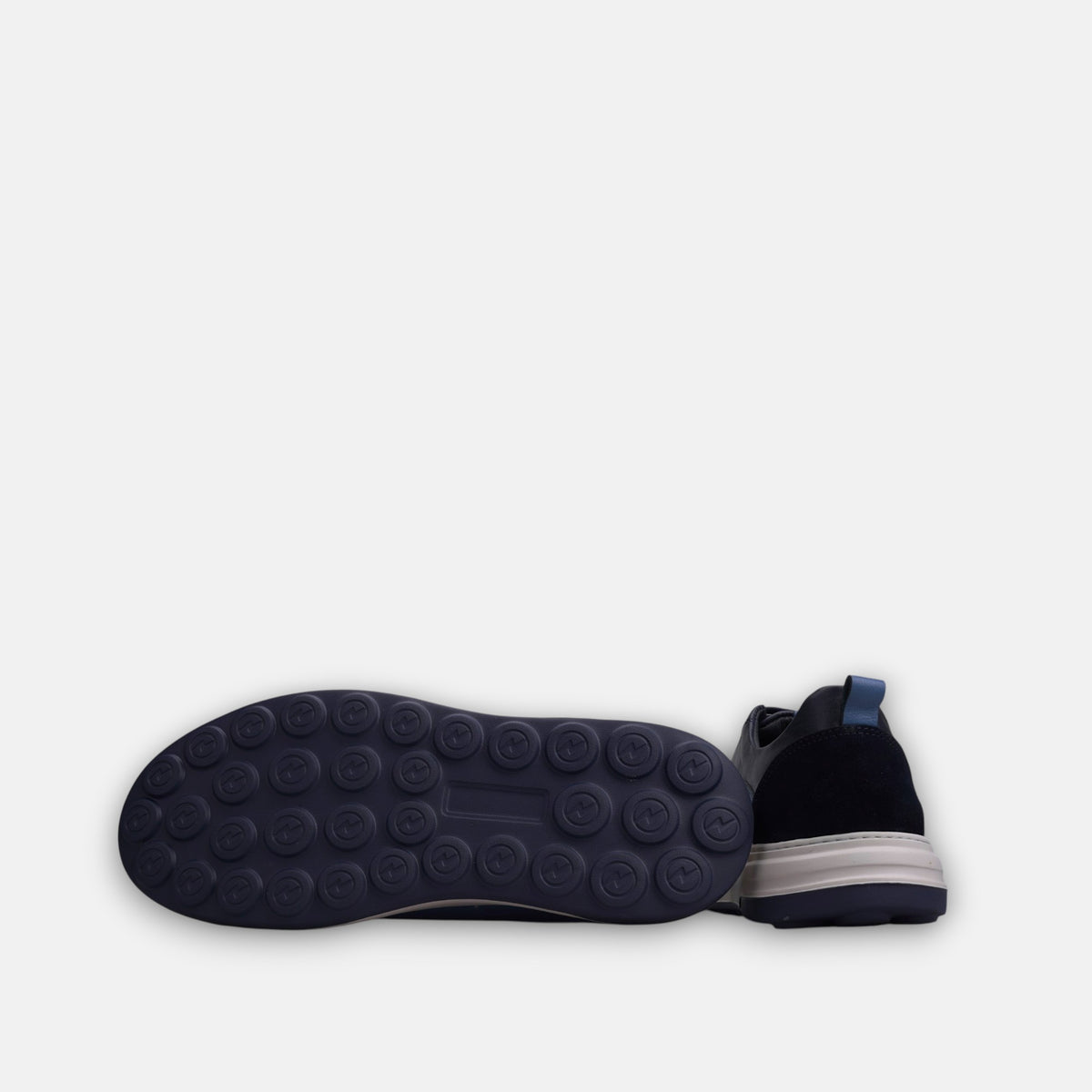 Volzak 6056 basket en cuir Bleu