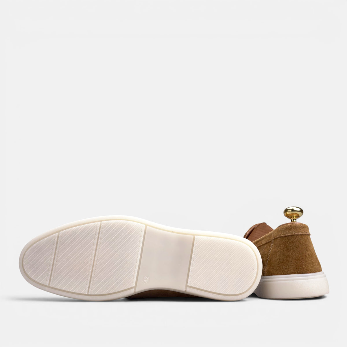 Volzak 713 Mocassin en daim Camel