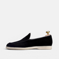 Volzak 5607 Mocassin en daim Noir