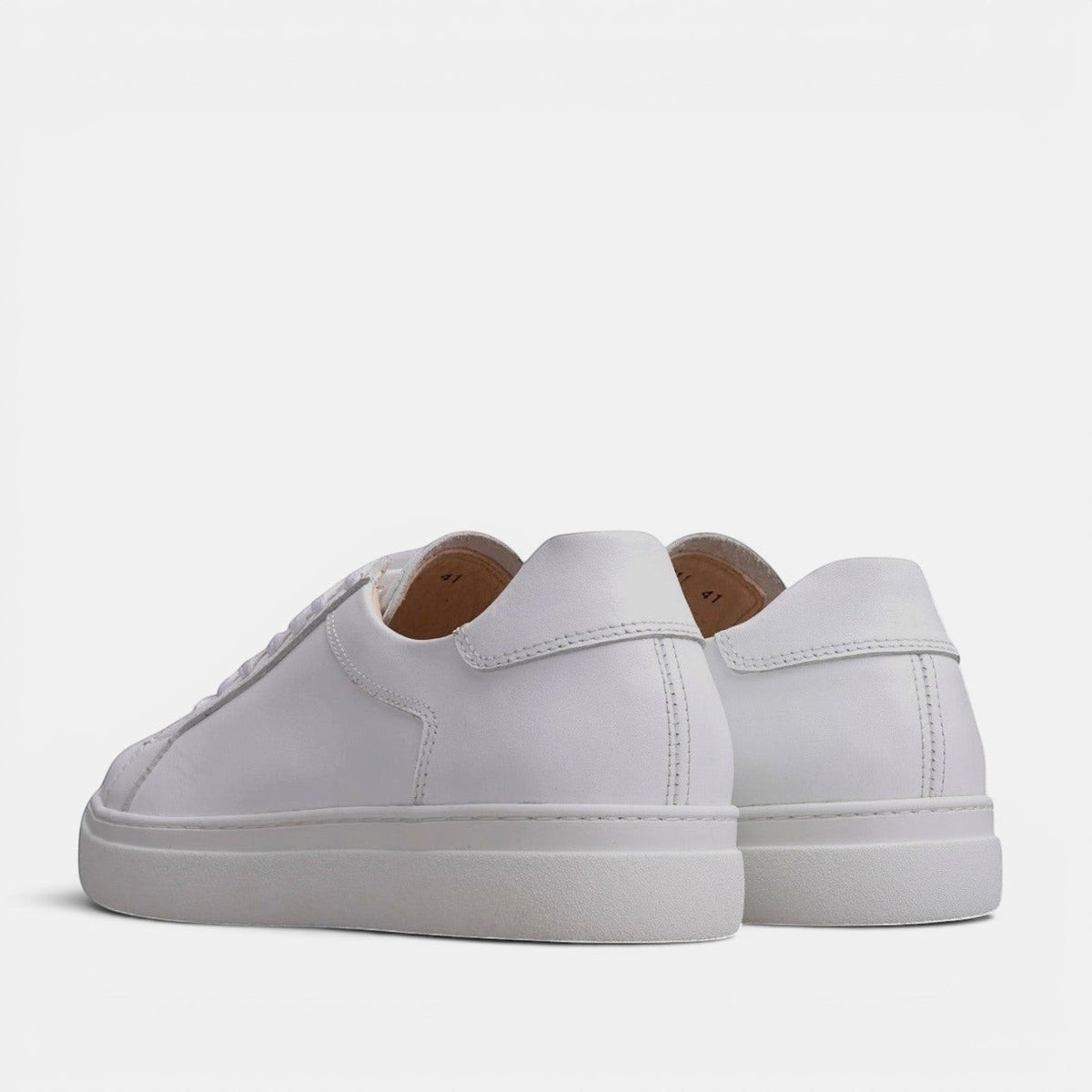 Volzak 7011 s basket en cuir Blanc