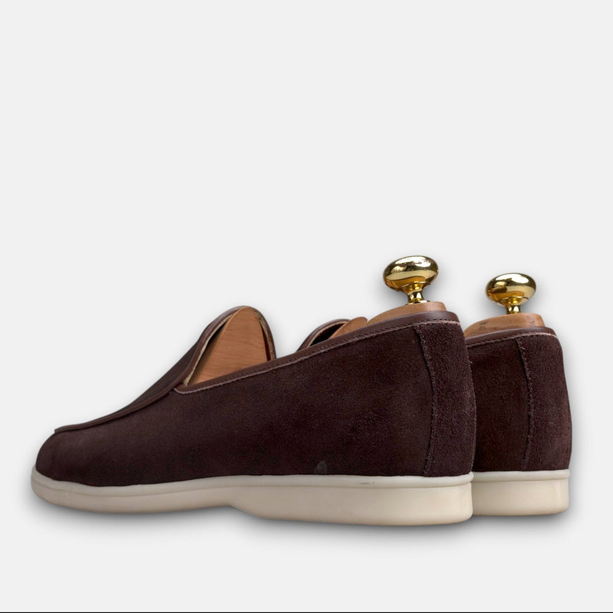 Volzak 5607 Mocassin en daim Marron