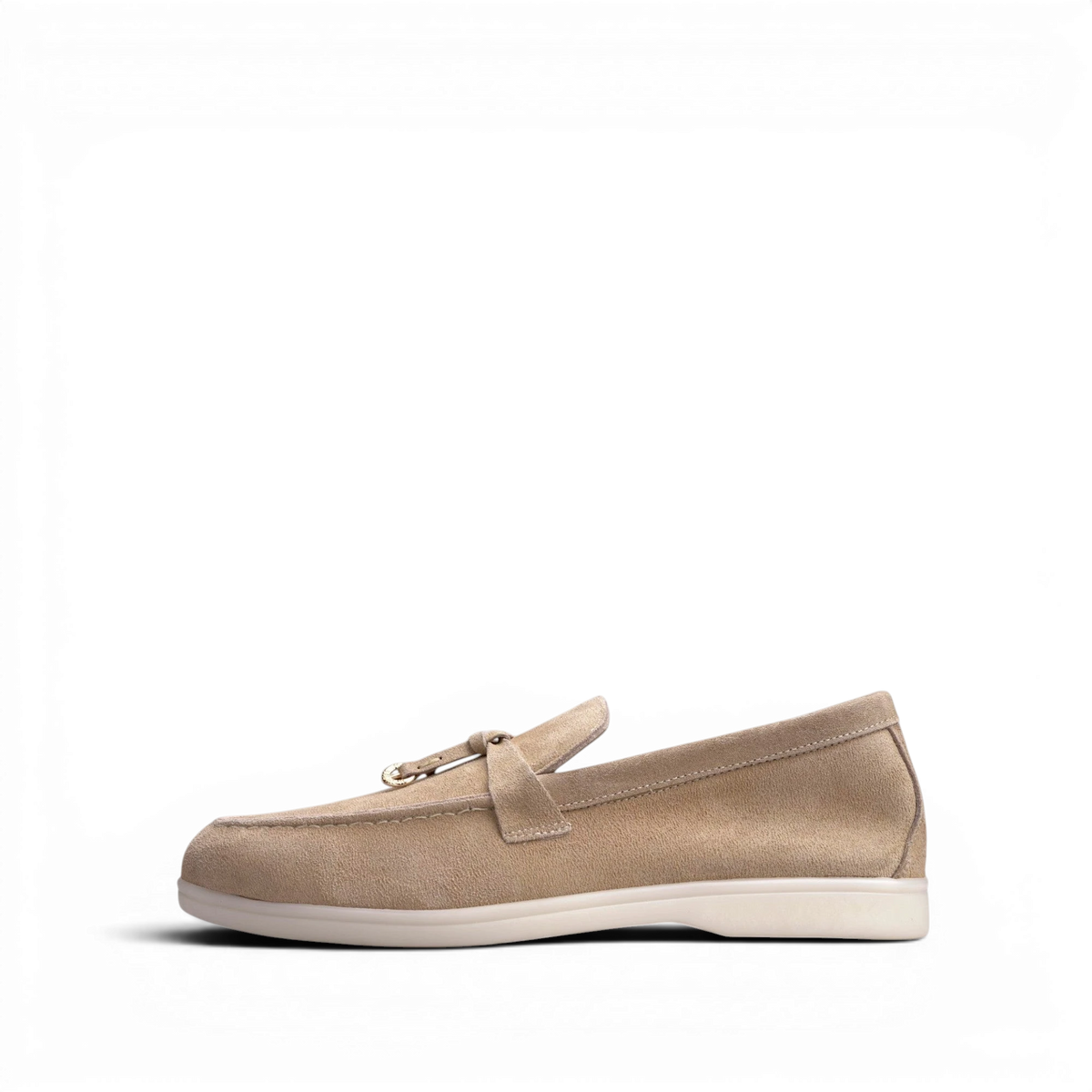 Volzak 32 s mocassin en daim Beige