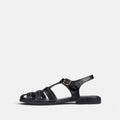 Volzak 982 Sandale en cuir Noir