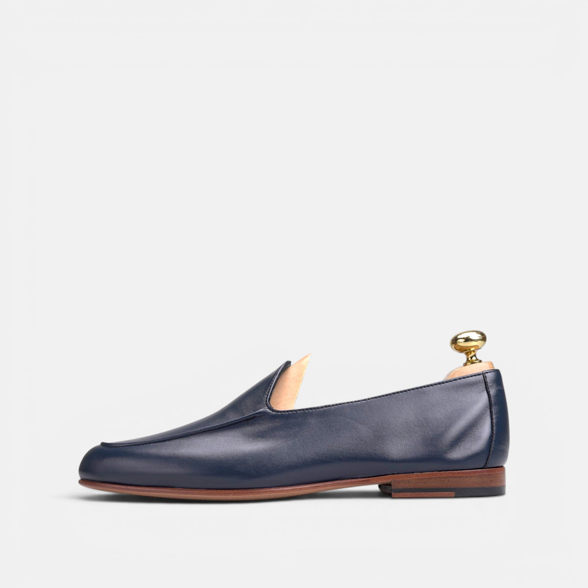 Volzak 5609 mocassin en cuir Bleu