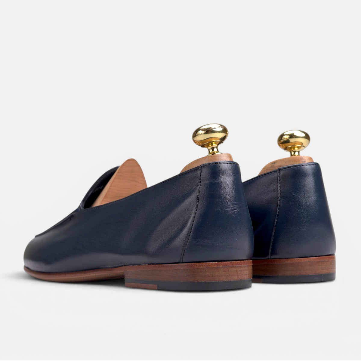 Volzak 5609 mocassin en cuir Bleu