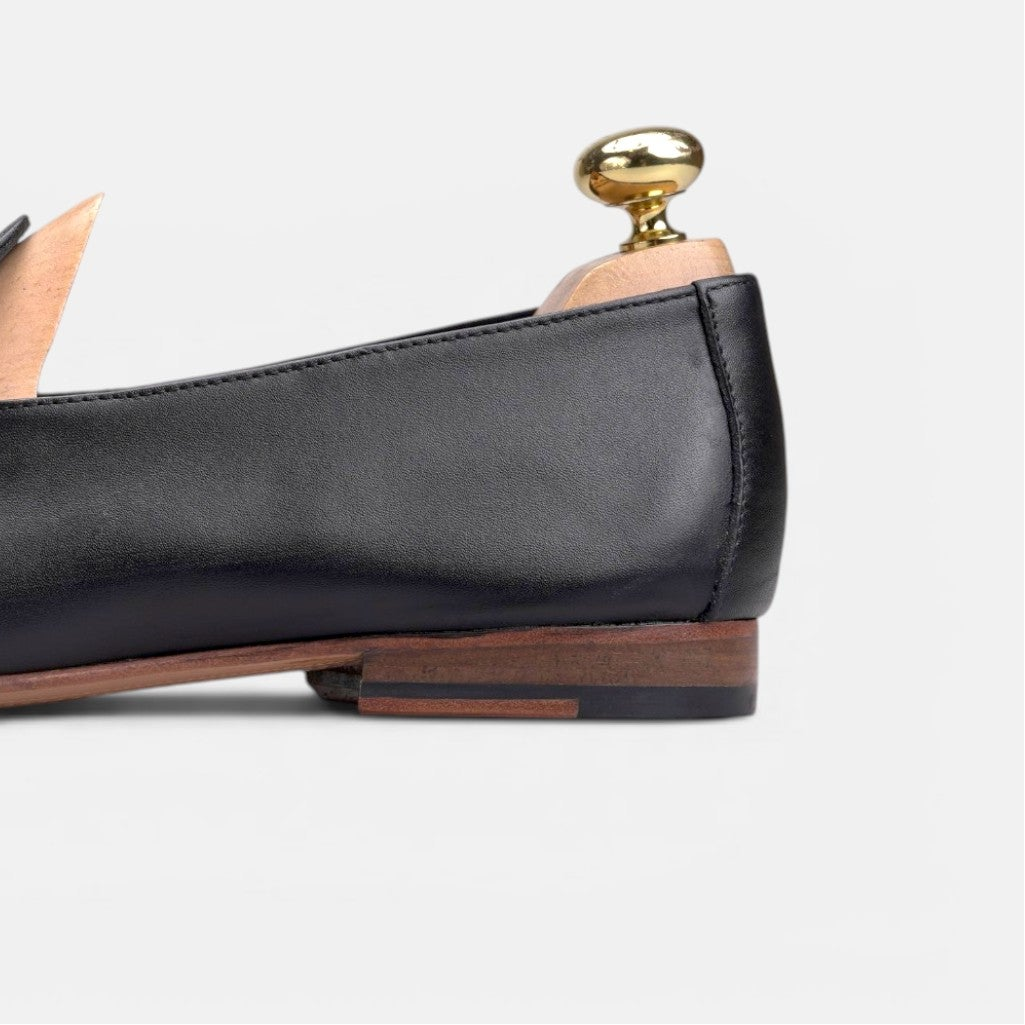 Volzak 5609 mocassin en cuir Noir