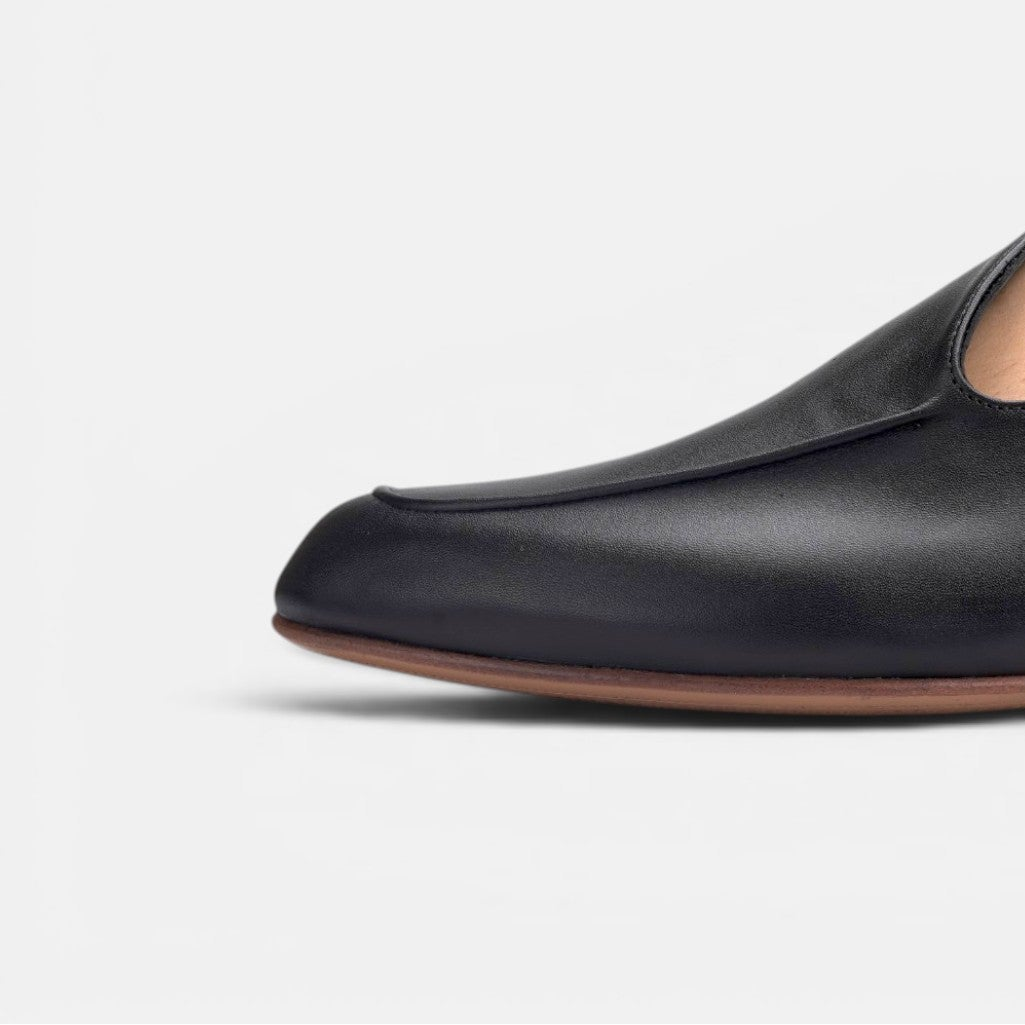 Volzak 5609 mocassin en cuir Noir