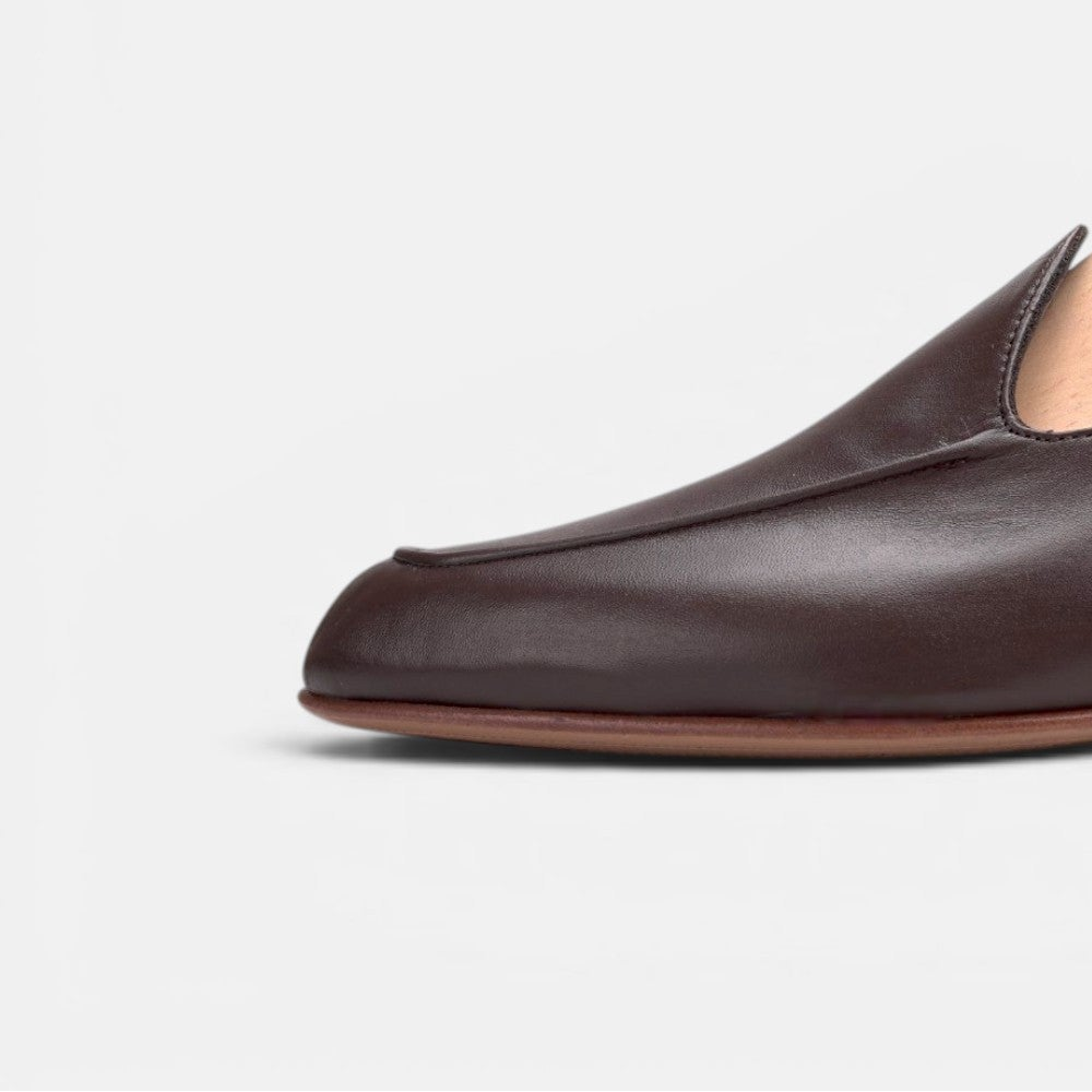 Volzak 5609 mocassin en cuir Marron