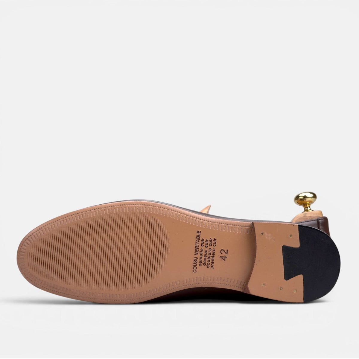 Volzak 5609 mocassin en cuir Marron