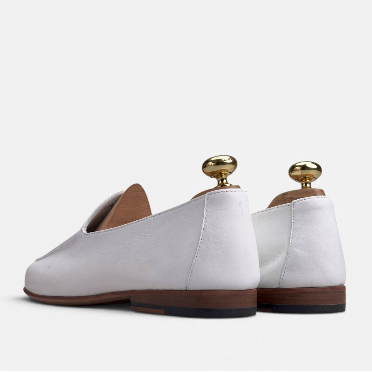 Volzak 5609 mocassin en cuir Blanc