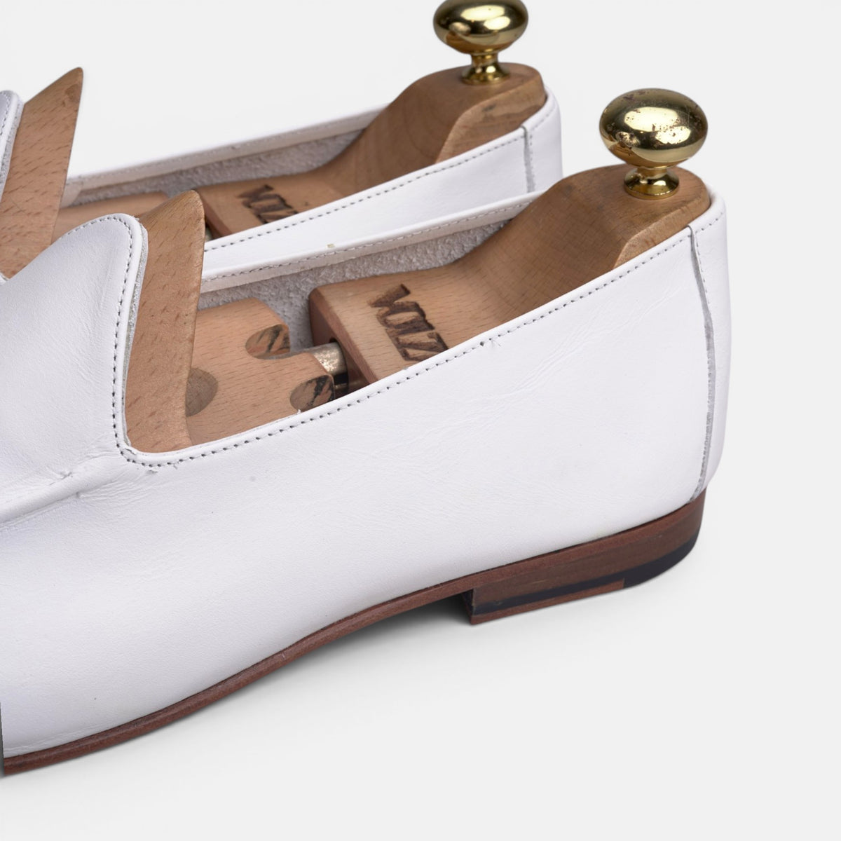 Volzak 5609 mocassin en cuir Blanc
