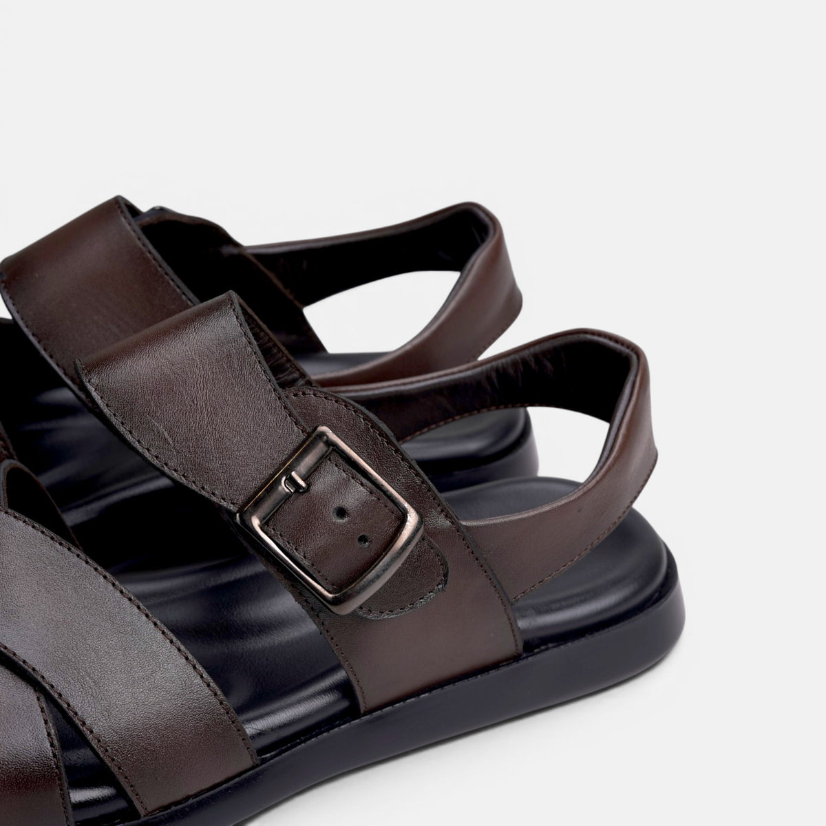 Volzak 5415 Sandale en cuir Marron