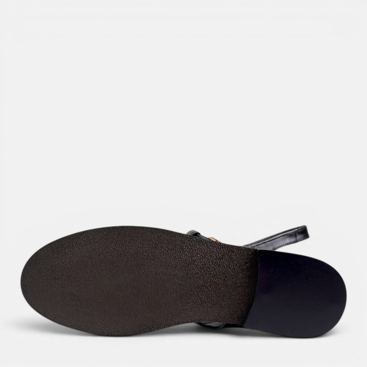 Volzak 982 Sandale en cuir Noir