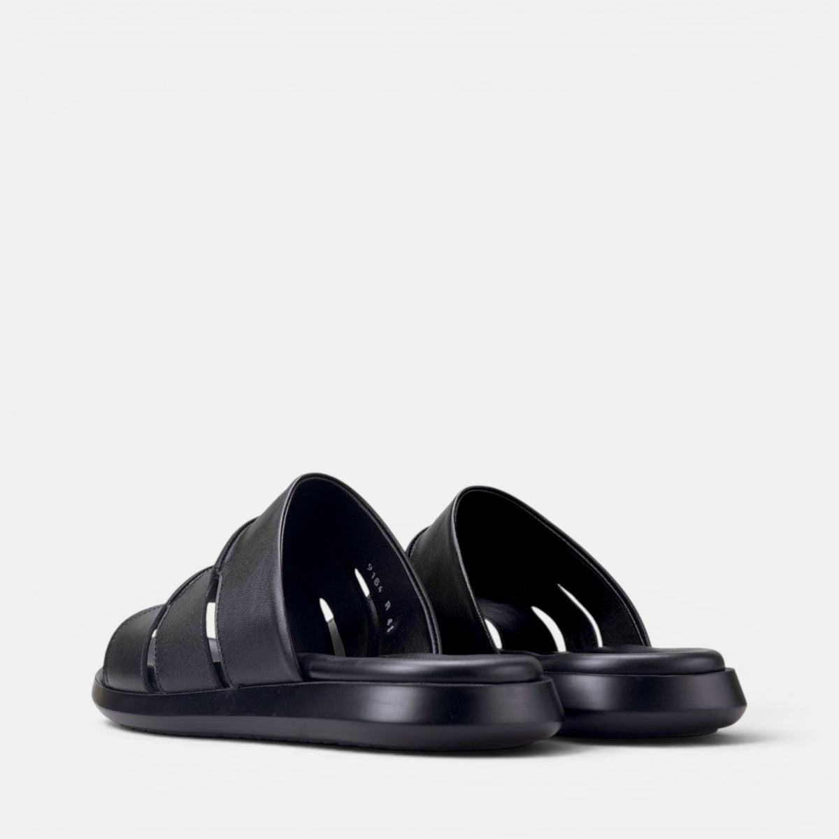 Volzak 9164 Sandale en cuir Noir