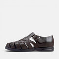 Volzak 5210 S Sandale en cuir Marron