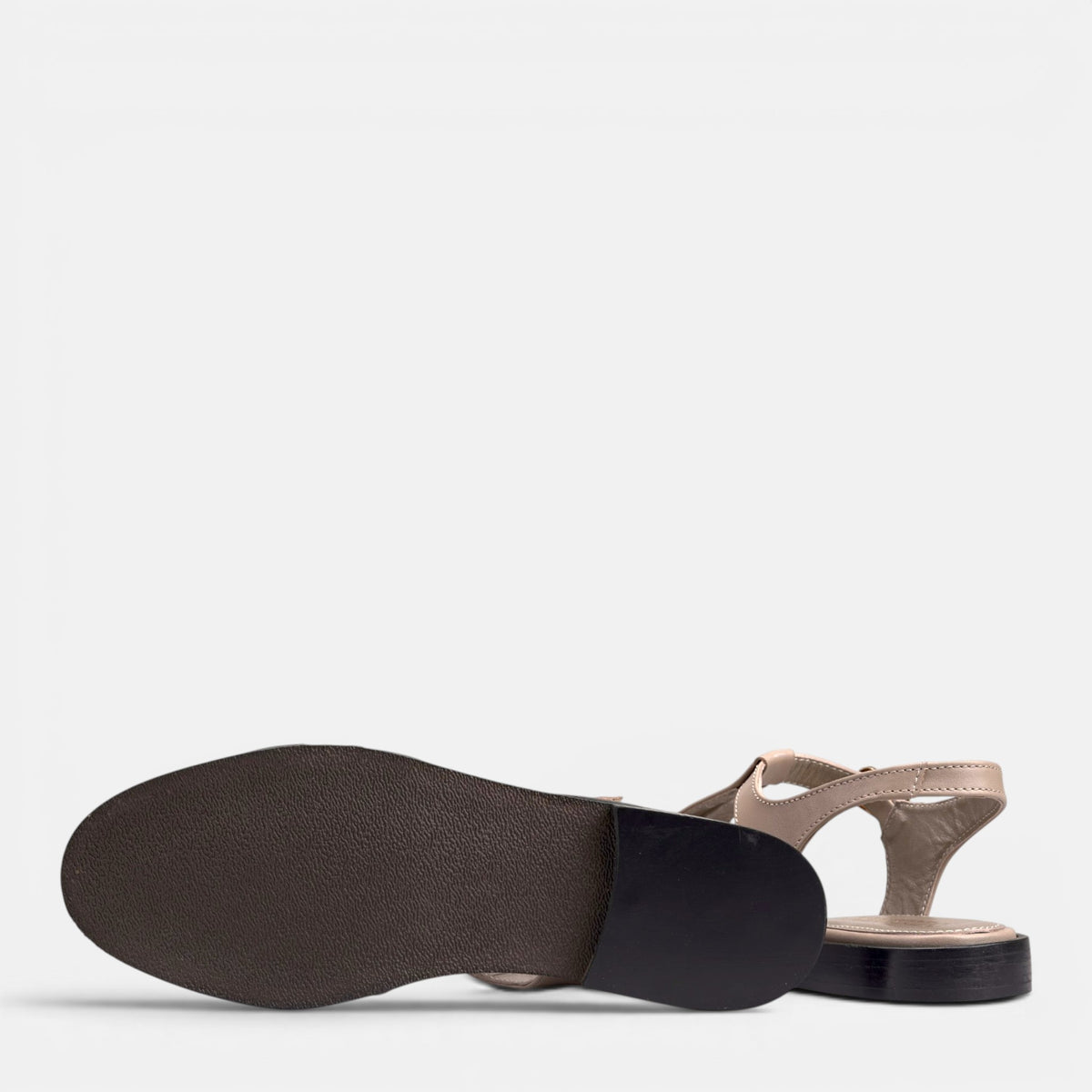 Volzak 982 Sandale en cuir Beige