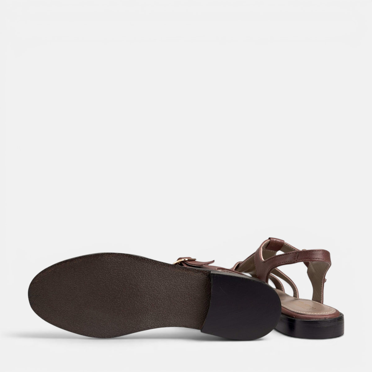 Volzak 982 Sandale en cuir Marron