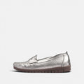 Volzak 897 Mocassin en cuir Argenté