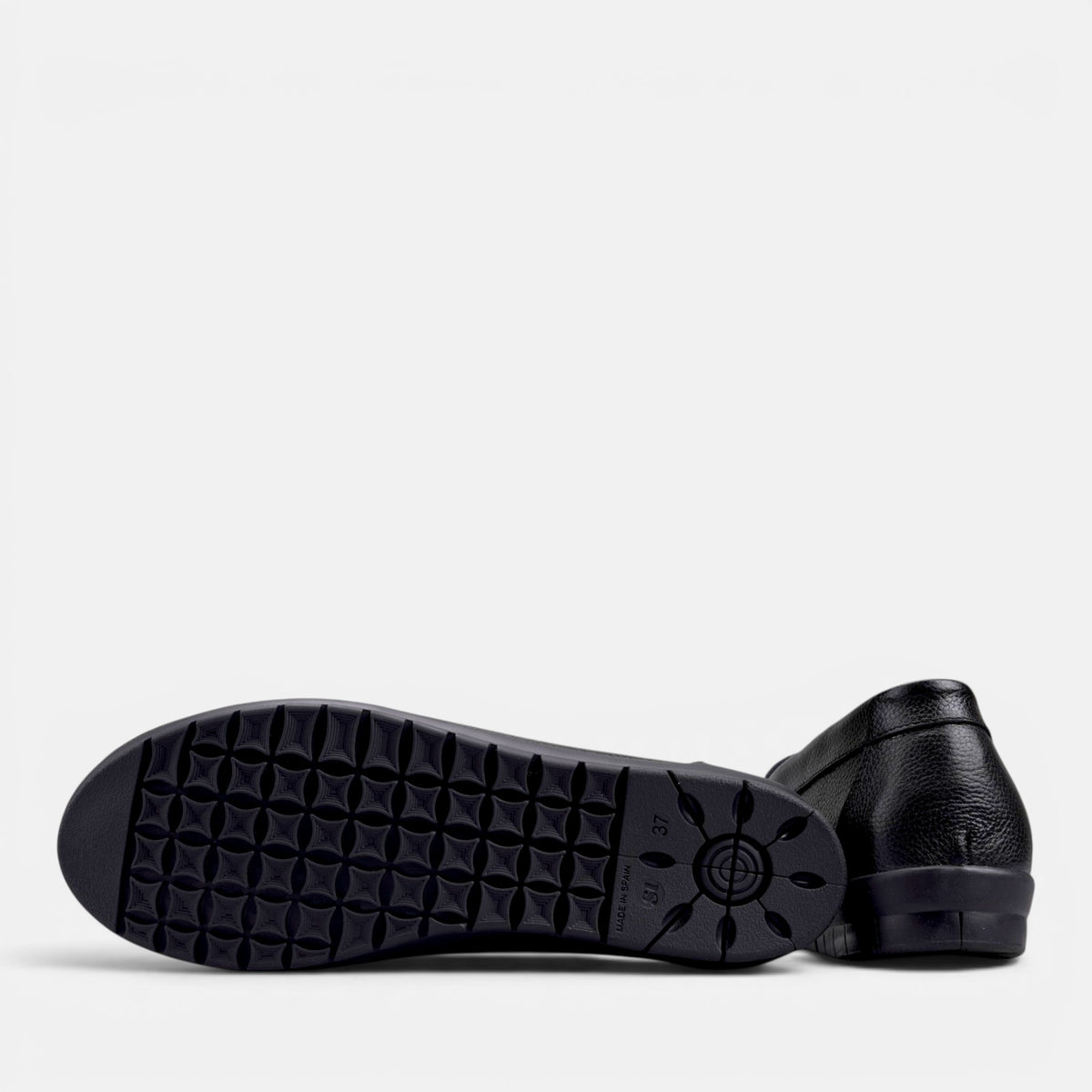 Volzak 897 Mocassin en cuir Noir