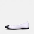 Volzak 078 Ballerine en cuir Blanc