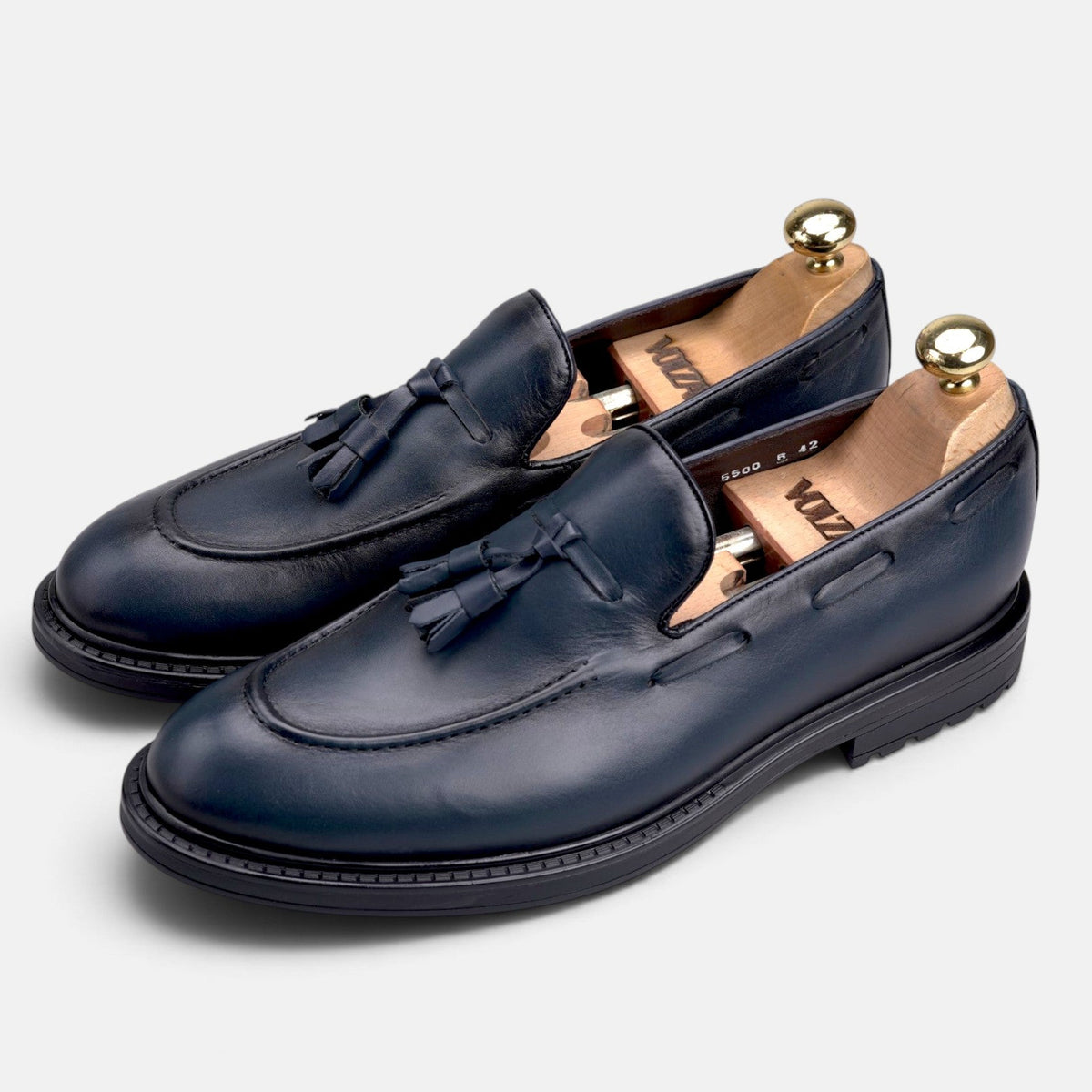 Volzak 5500 chaussure en cuir Bleu