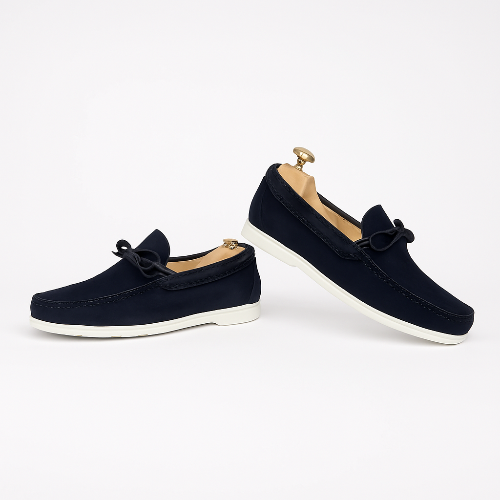Volzak 05 Suede moccasin Blue