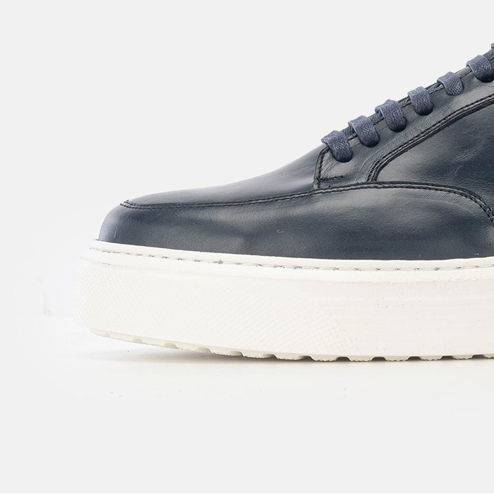 Volzak 5230 Blue Leather Sneaker