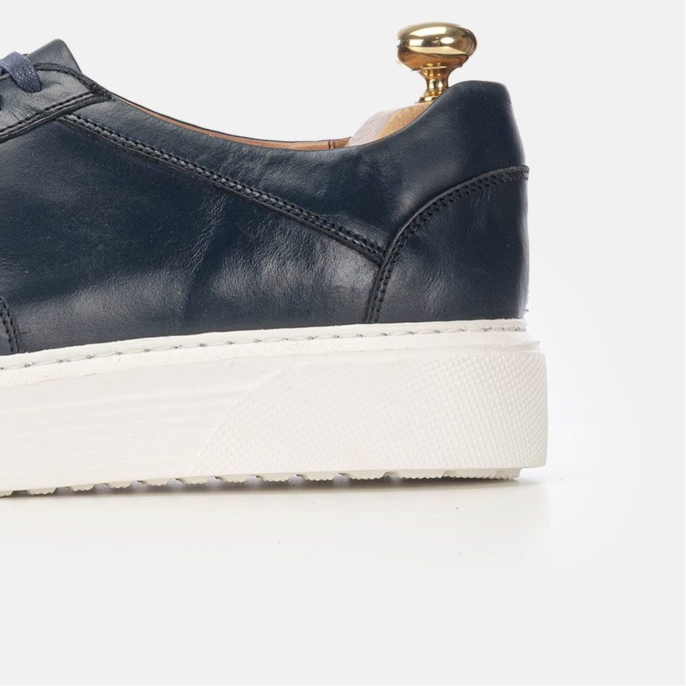Volzak 5230 Blue Leather Sneaker