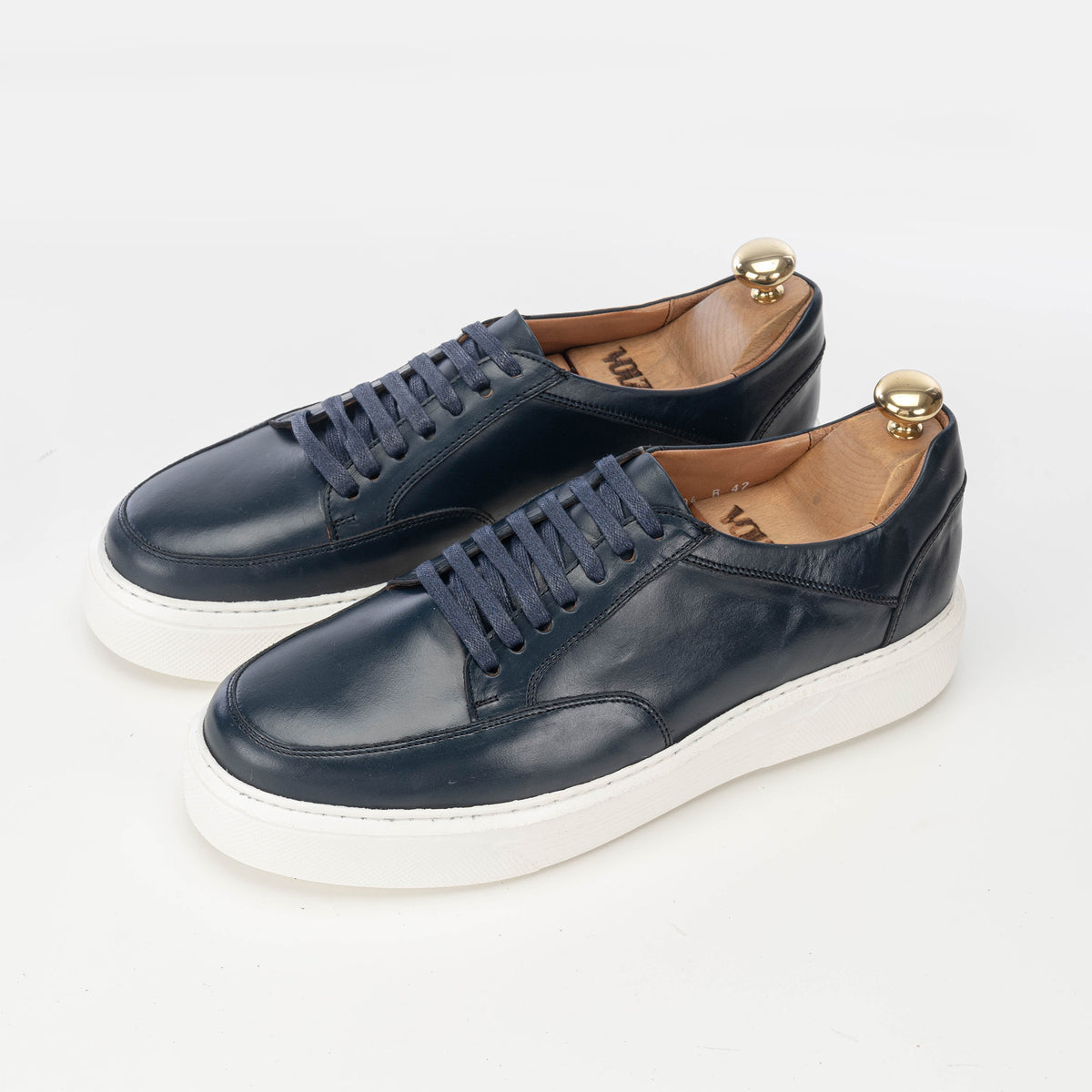 Volzak 5230 Blue Leather Sneaker