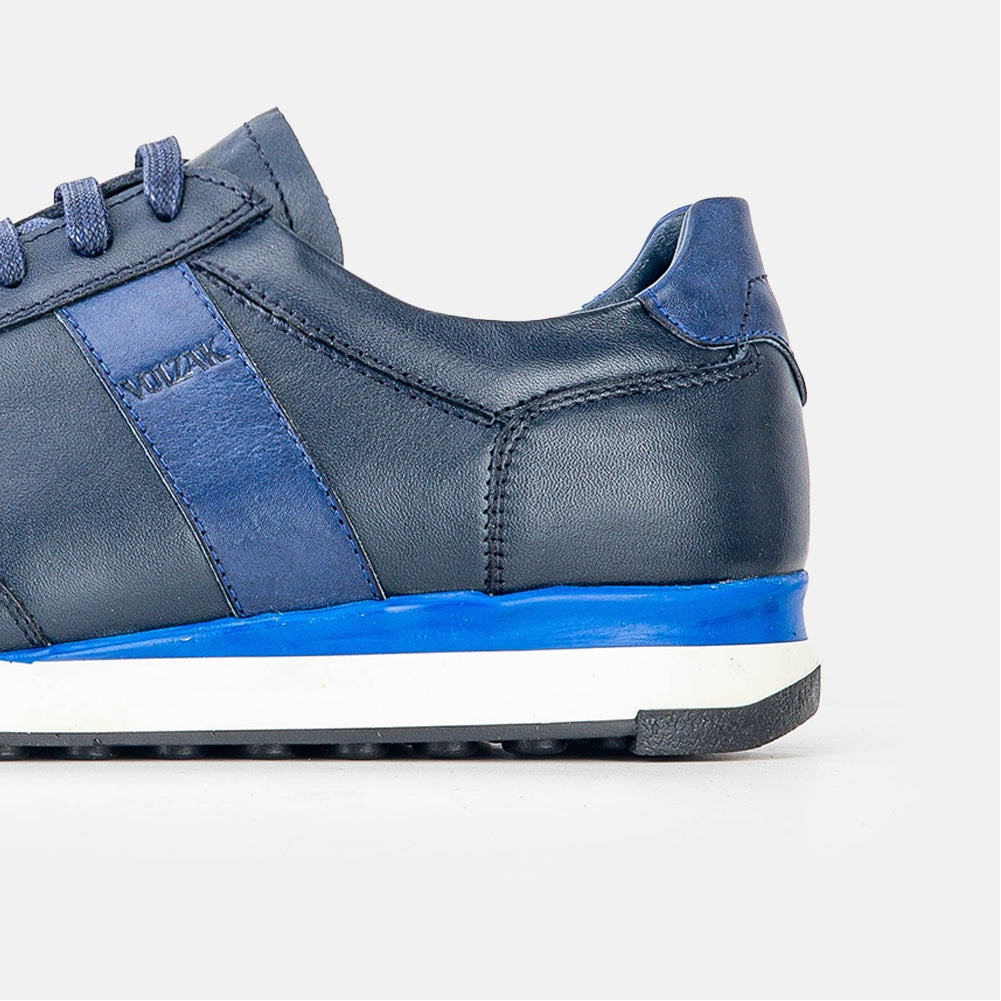 Volzak 6048 Leather sneaker Blue