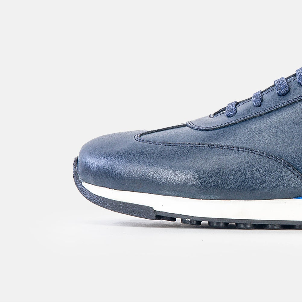 Volzak 6048 Leather sneaker Blue