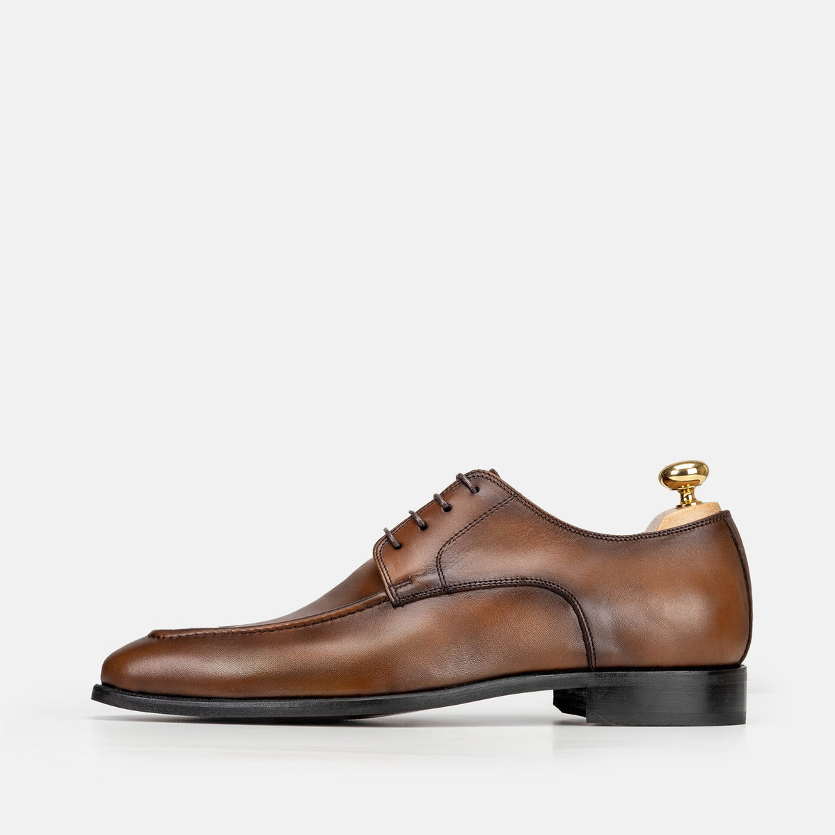 Volzak 5333 chaussure en cuir Marron Vintage