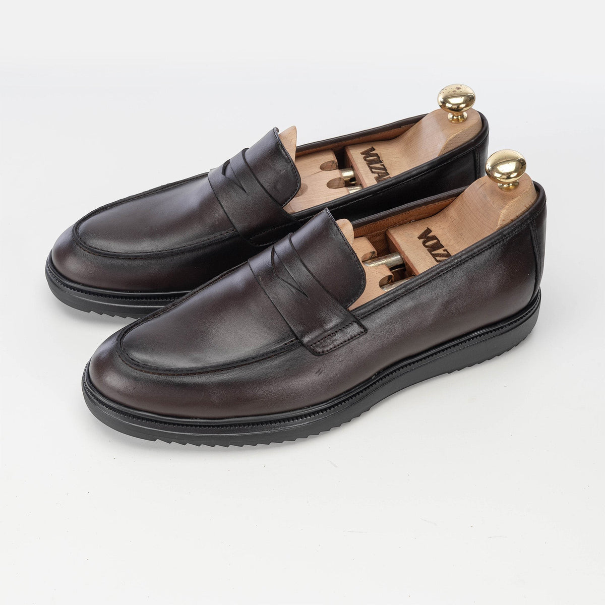 Volzak 5229 brown leather shoe