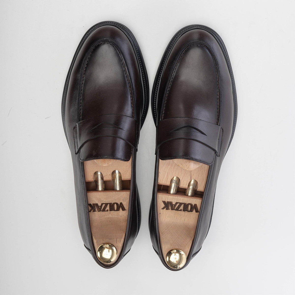 Volzak 5229 brown leather shoe