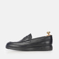 Volzak 5229 black leather shoe