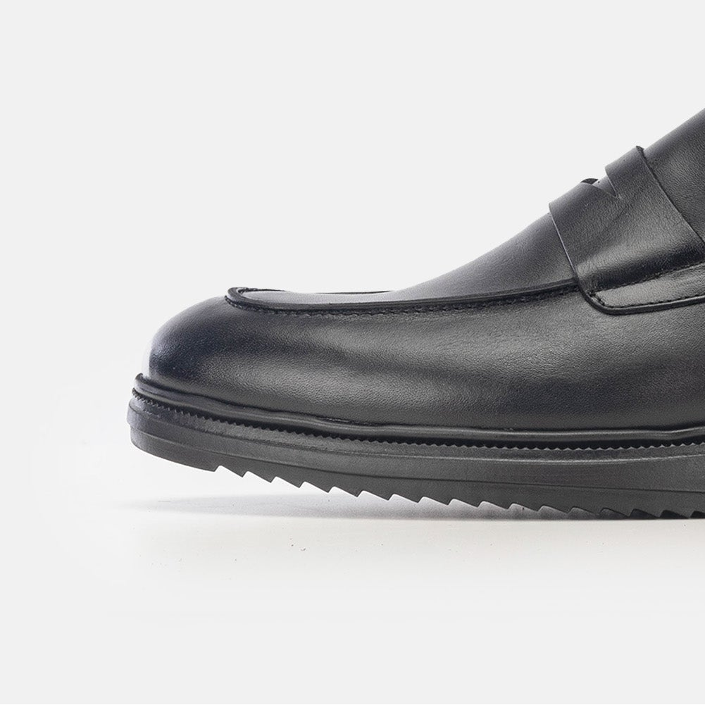 Volzak 5229 black leather shoe
