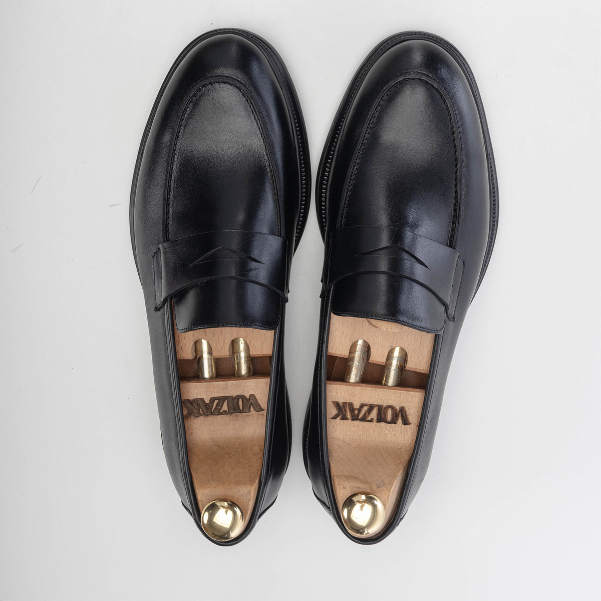 Volzak 5229 black leather shoe