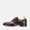 Volzak 5326 Vintage Brown Demaskable Leather Shoe