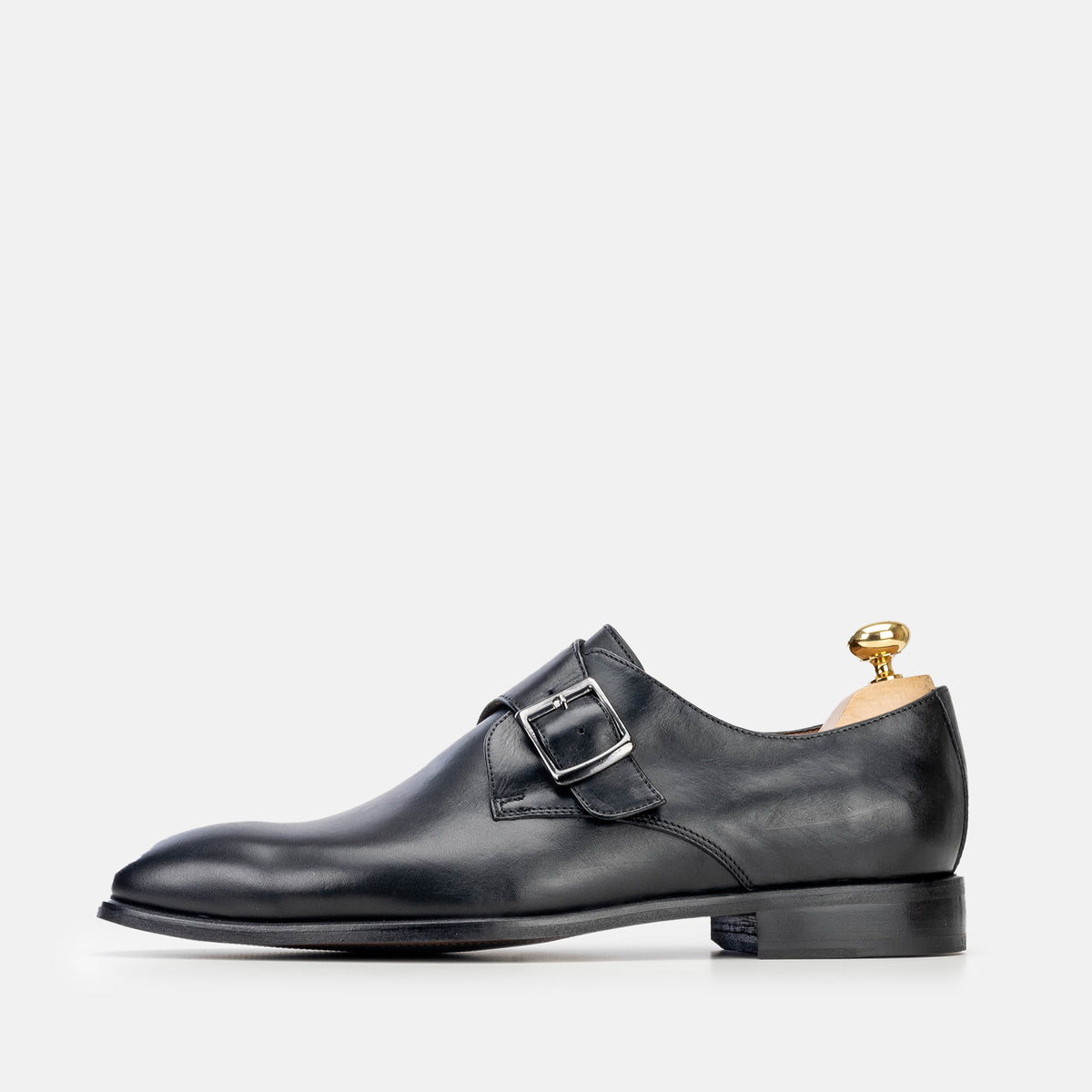 Volzak 5338 leather shoe Black