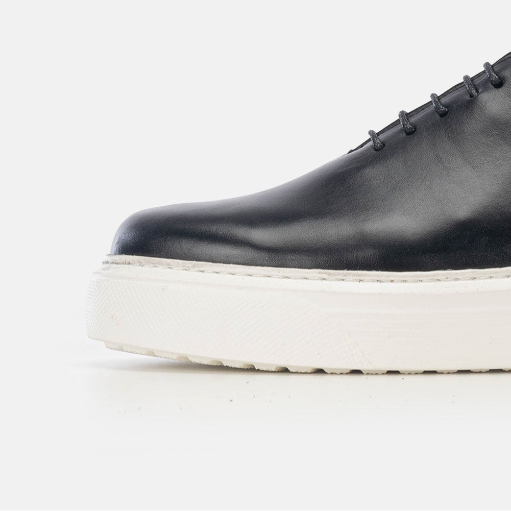 Volzak 5233 Black Leather Sneakers
