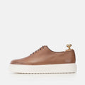 Volzak 5233 Vintage Brown Leather Sneakers