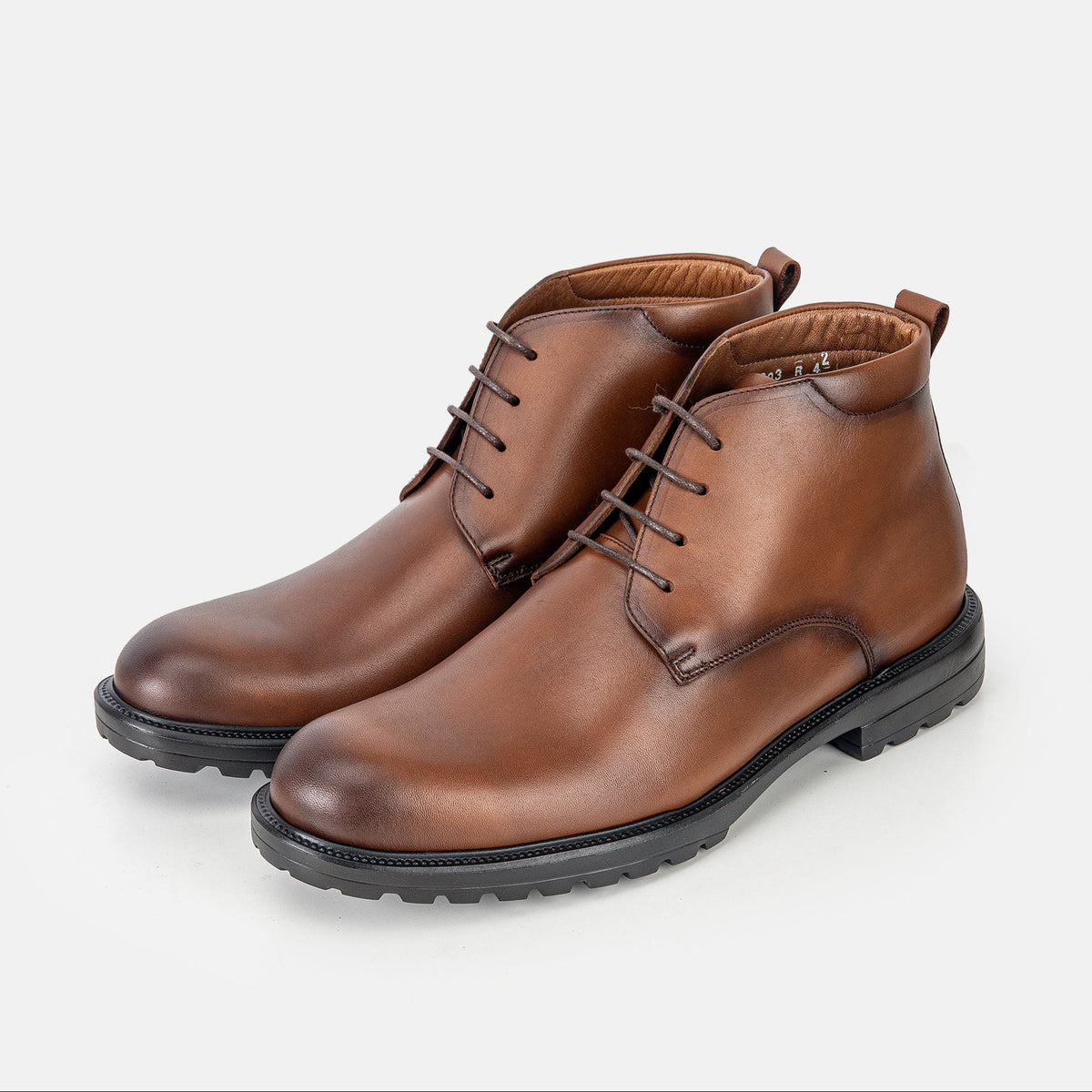 Volzak 5303 Vintage Brown Leather Ankle Boot