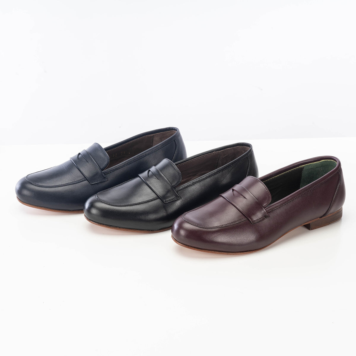 Volzak 3037 Blue Leather Shoe