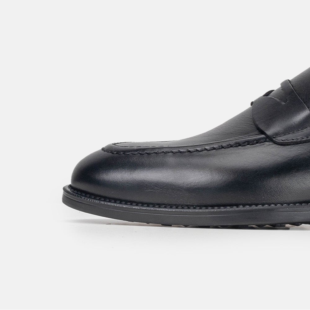 Volzak 3165 Black Leather Shoe