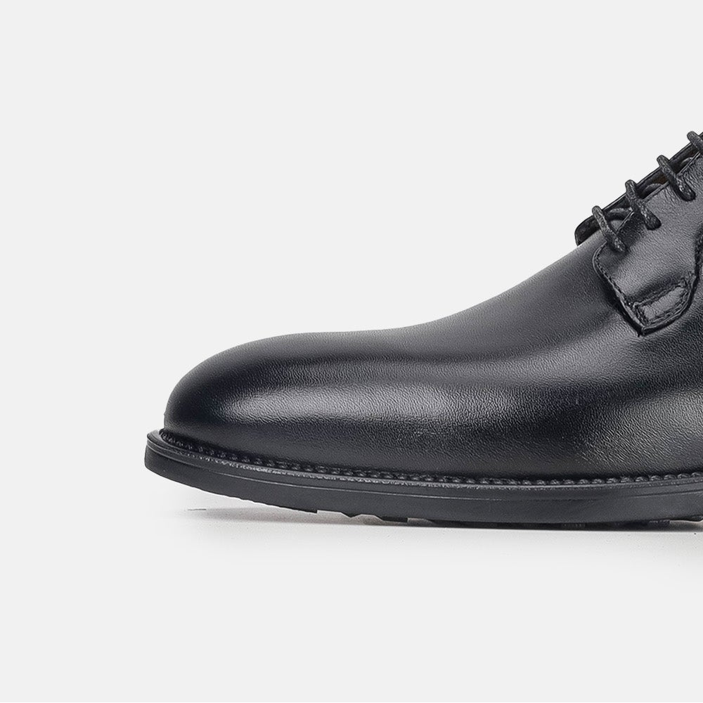 Volzak 2165 Black Leather Shoe