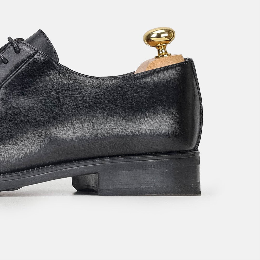 Volzak 2165 Black Leather Shoe