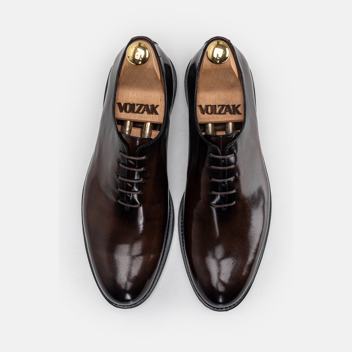 Volzak 5312 Leather Shoe Unmaskable Vintage Brown