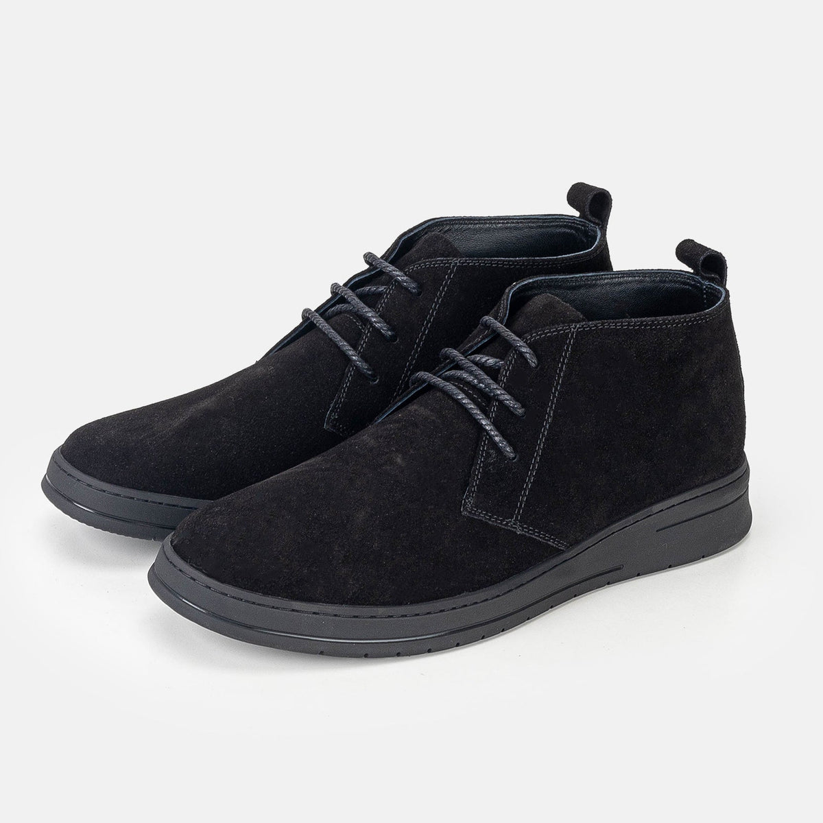 Volzak 805 Suede Ankle Boot Black