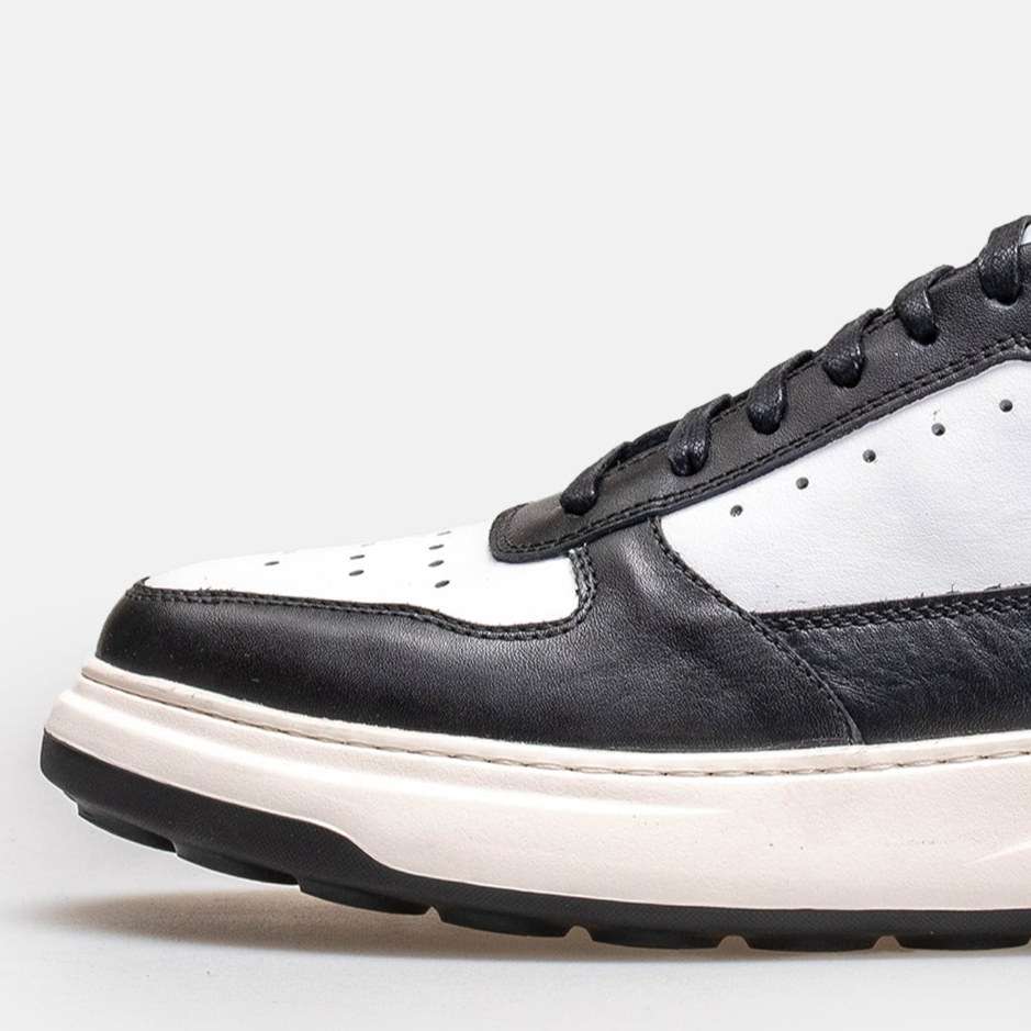 Volzak 6095 leather sneaker Black