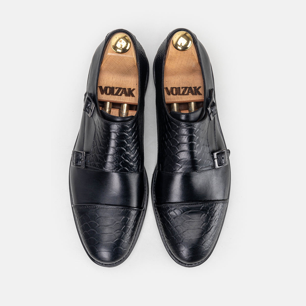 Volzak 5314 leather shoe Black